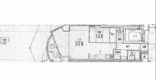 グランディール清水谷【3階】の間取り