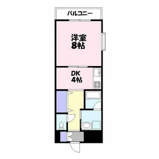 リバーサイド白鷺【3階】の間取り