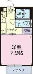 プランドール【102号室】の間取り