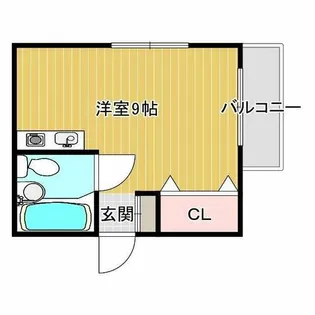 プラットホーム沢良宜【3階】の間取り