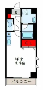 サニーヴィラジェミー【202号室】の間取り