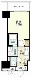 イーストヴィラ梅田【7階】の間取り
