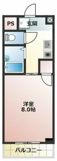 グリーンライフ萌【305号室】の間取り