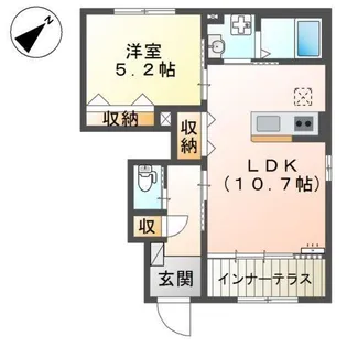 ウィン ワールド【1階】の間取り