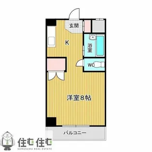 GREEN HILLS KATOH(グリーンヒルズカトウ)【314号室】の間取り