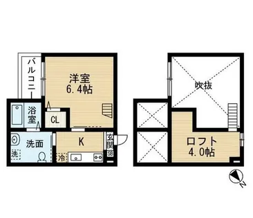 Prendle【1階】の間取り