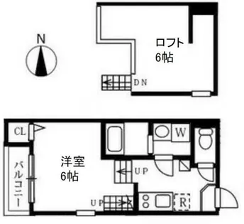 ポラリス名城公園【2階】の間取り