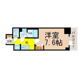 エスリード大須プレシア【12階】の間取り