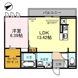 Resplandor【2階】の間取り