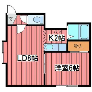 クヴァルチーラ53【3階】の間取り
