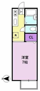 サンガーデン井上A【201号室】の間取り