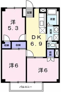 ガーデンハウス【1階】の間取り