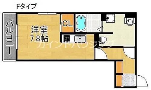 セジュールたまで【3階】の間取り
