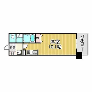阪急西宮マンション【4階】の間取り