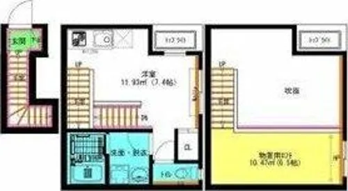 Thyme one(タイム ワン)【2階】の間取り