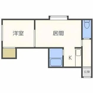 ハイツプラハ【202号室】の間取り