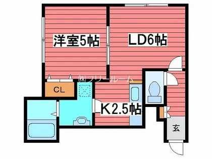 ロイヤルハイアット【1階】の間取り