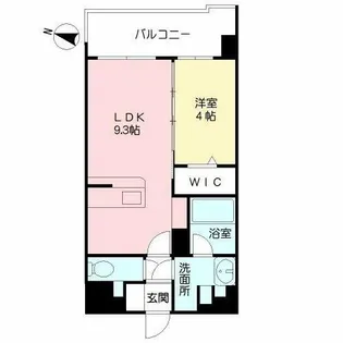 シャトーボヌール【2階】の間取り