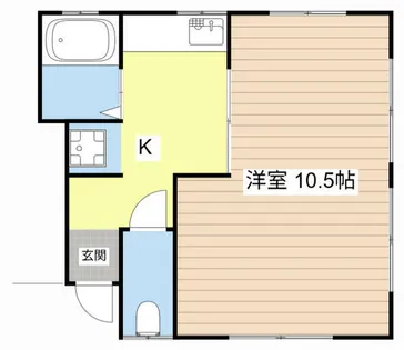 コーポMT 妙法寺町【A-1号室】の間取り