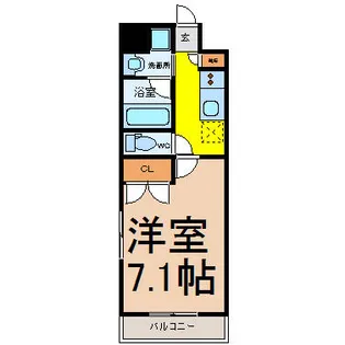 アールズタワー池下西【1階】の間取り