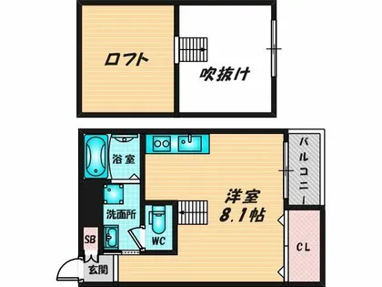 For Realize友井【1階】の間取り