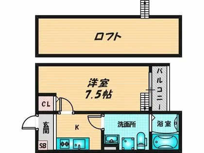 Purosupere弥栄【1階】の間取り