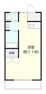 ヴィーヴル藤の森【5F号室】の間取り