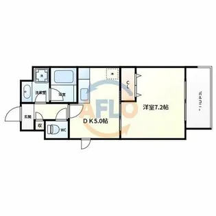 サザングレイス【3階】の間取り