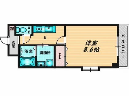 パトラY【3階】の間取り