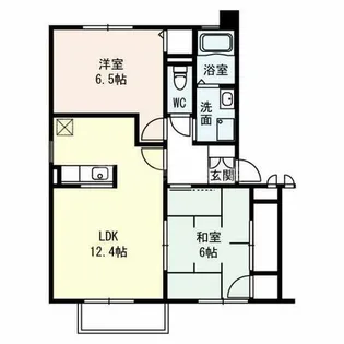 エストステーブル【2階】の間取り