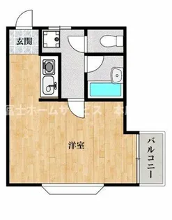 CABIN ABIKO WEST【3階】の間取り