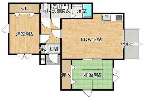 ハイツマルエイⅠ【1階】の間取り