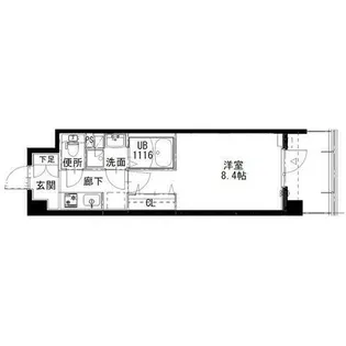 アルティザ姫路【11階】の間取り