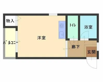 サンポート21【2階】の間取り