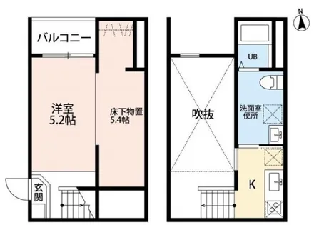 M.R.プレミア【1階】の間取り