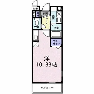 ハッピーライフ【3階】の間取り