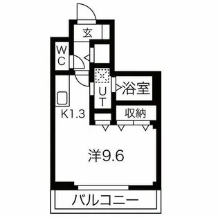 プレミアムキャッスル西春 Ⅱ【3階】の間取り