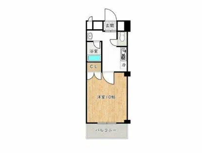 大阪府堺市西区浜寺元町6丁【マンション】の間取り