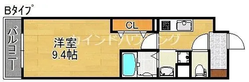フローレンス天下茶屋【1階】の間取り