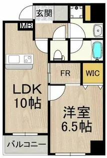 CITY SPIRE難波グレイス【3階】の間取り