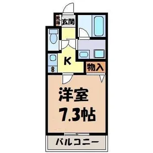 エコロジー栄レジデンス【6階】の間取り
