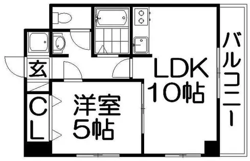 M’PLAZA香里壱番館【4階】の間取り
