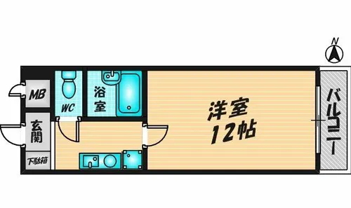 グランエストヨシタ【2階】の間取り