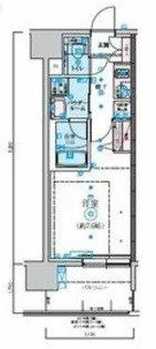 リヴシティ新栄【9階】の間取り
