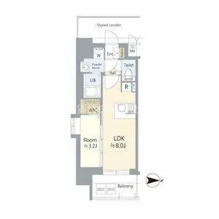 エスリード大曽根アヴェール【12階】の間取り