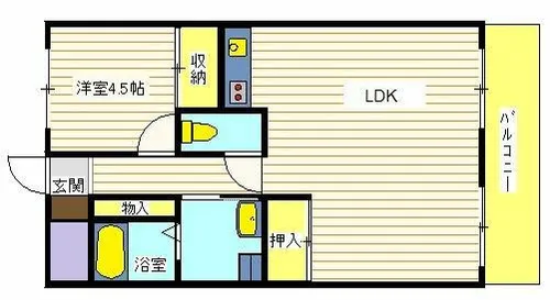 グランシャリオSATOH【3階】の間取り