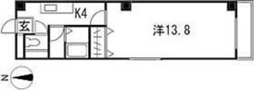 センチュリーパーク広住町【2階】の間取り