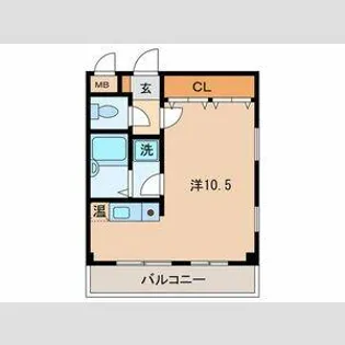 サカエマンション【303号室】の間取り