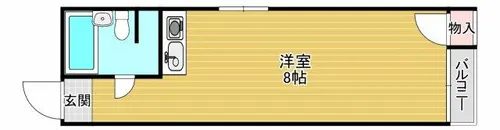 サンシャインエノキ【3階】の間取り