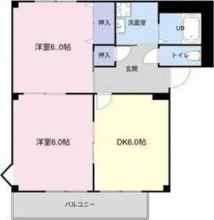 サープラスドミール【2階】の間取り